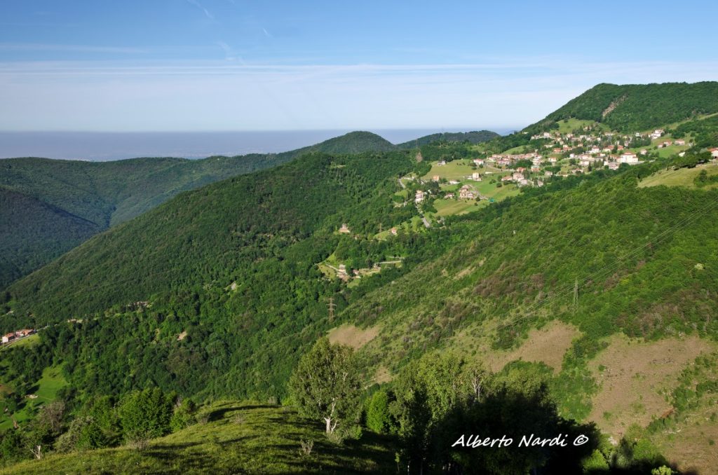 I villaggi di Burro e Monte di Nese. Foto Alberto Nardi
