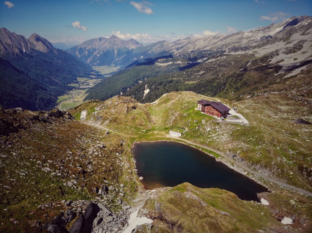 Il Rifugio Passo di Vizze dall