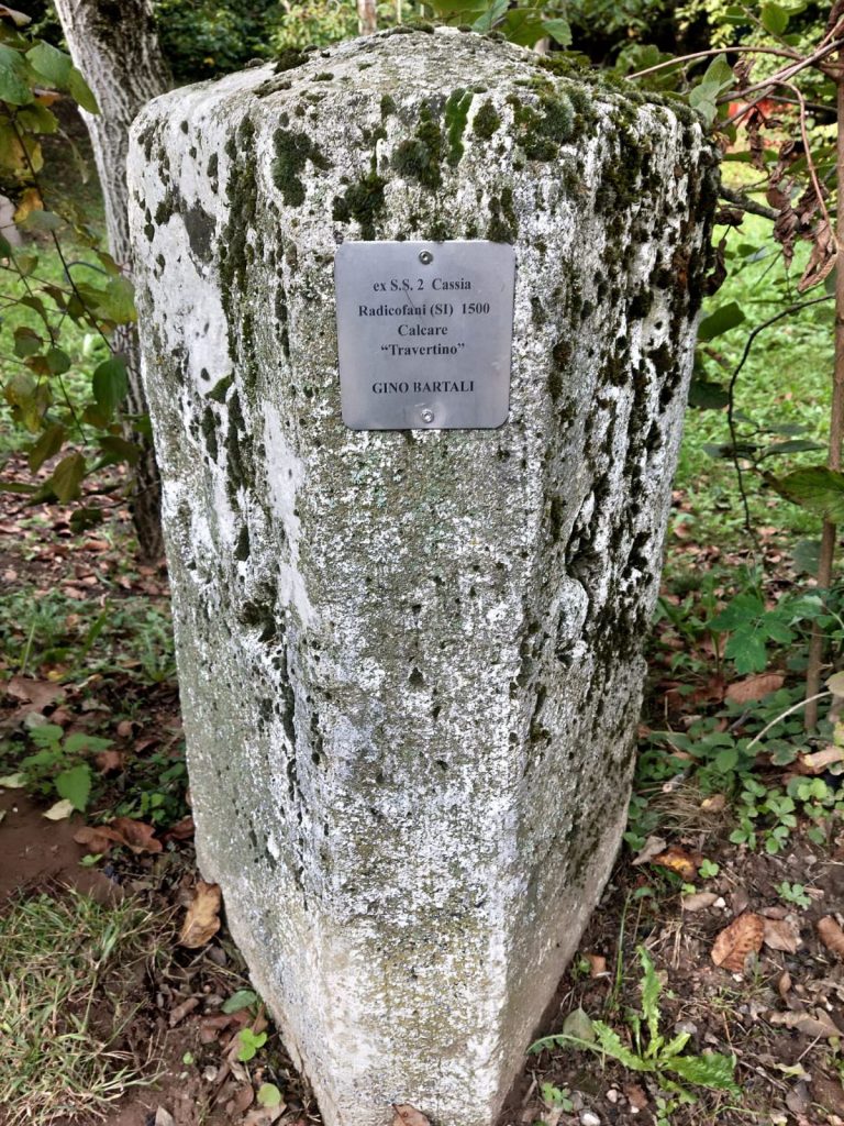 Il cippo dedicato a Gino Bartali @ Museo del Paracarro