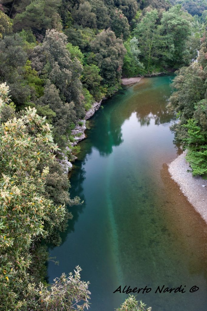 Il fiume Calore. Foto Alberto Nardi