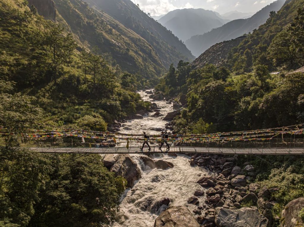In cammino nella Valle di Langtang