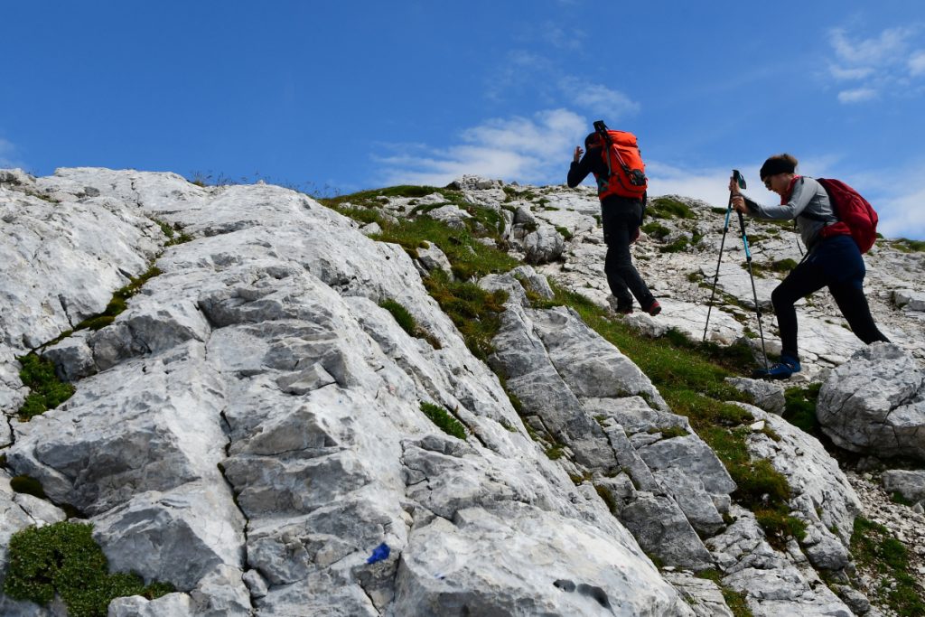 La vetta della Mala Mojstrovka