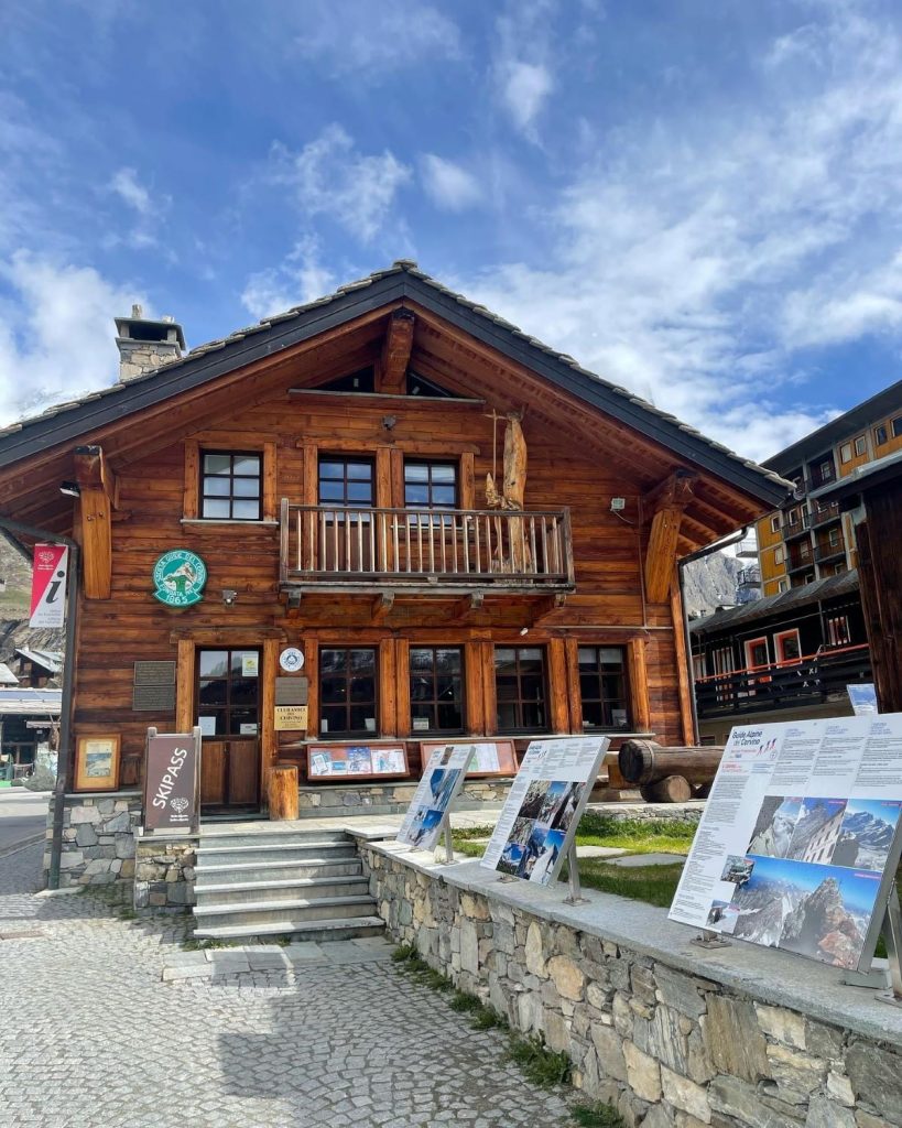 La sede del Museo e delle Guide del Cervino