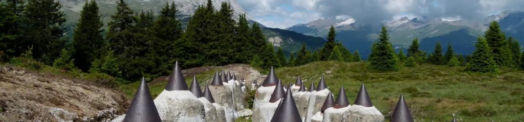 Lo sbarramento difensivo nei pressi delle sorgenti dell