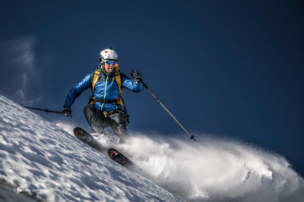Lo sci ripido era una delle sue grandi passioni. Foto Stefano Jeantet