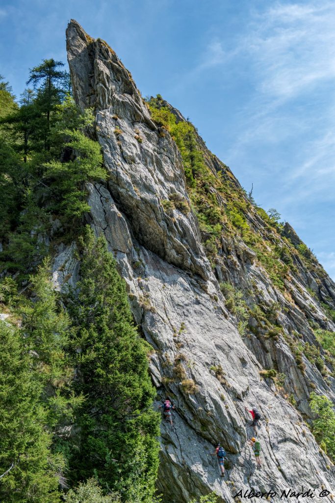 Lo spigolo in prossimità dell