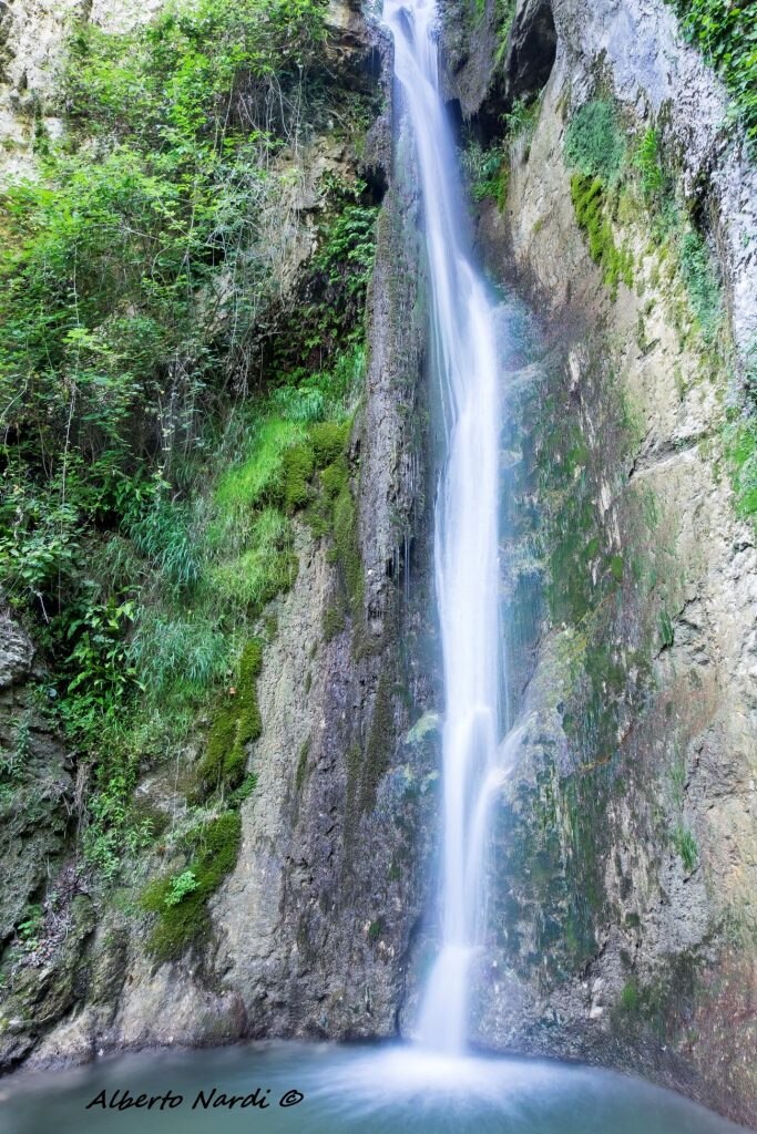 Nel Parco delle cascate a Molina. Foto Alberto Nardi
