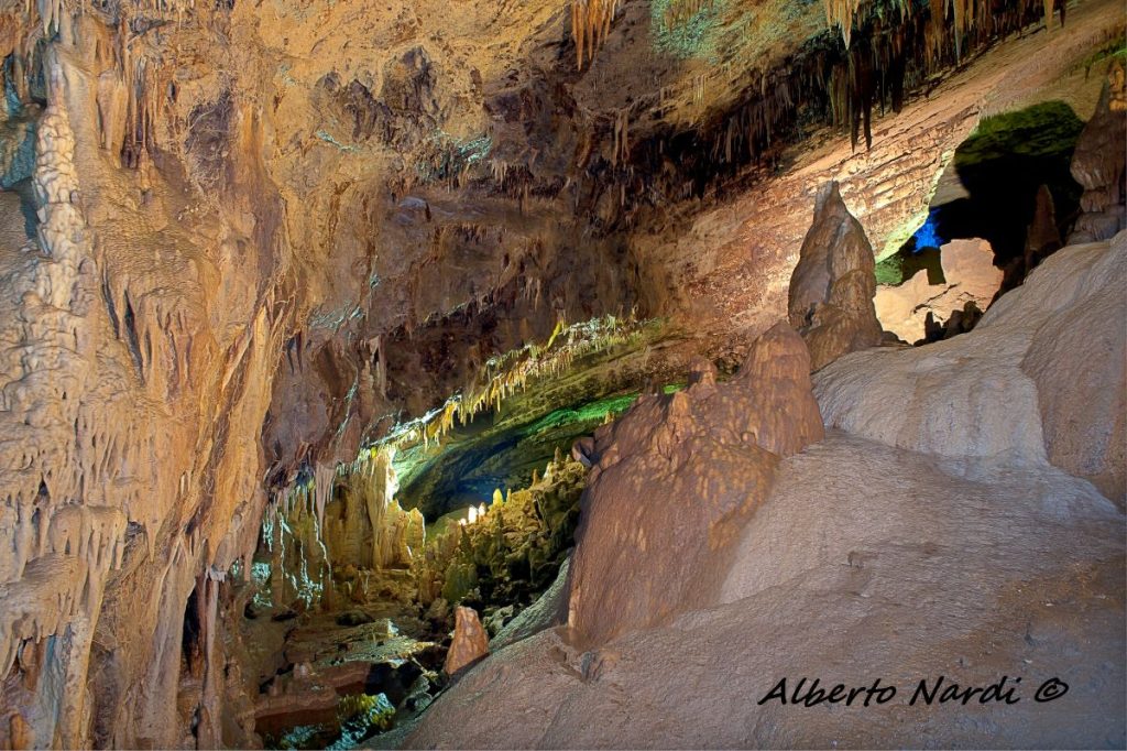 Nelle Grotte di Castelcivita. Foto Alberto Nardi
