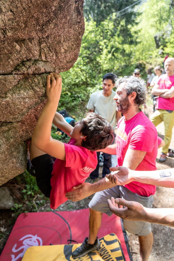 Piccoli boulderisti crescono