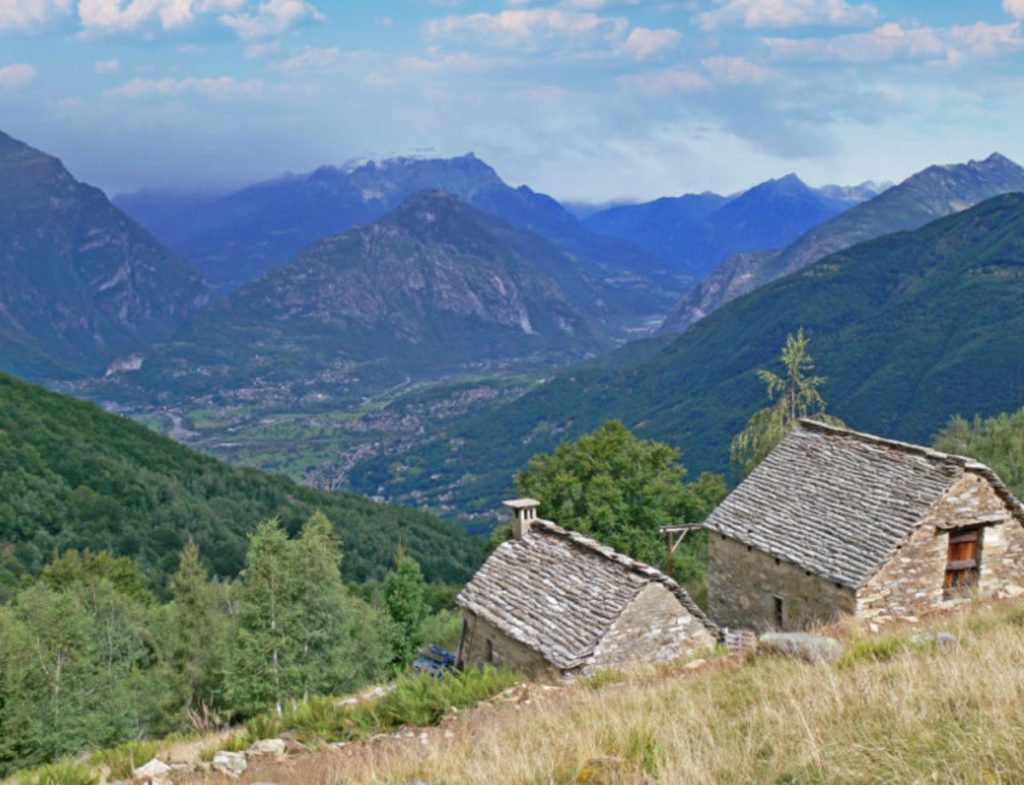 Salendo verso il rifugio