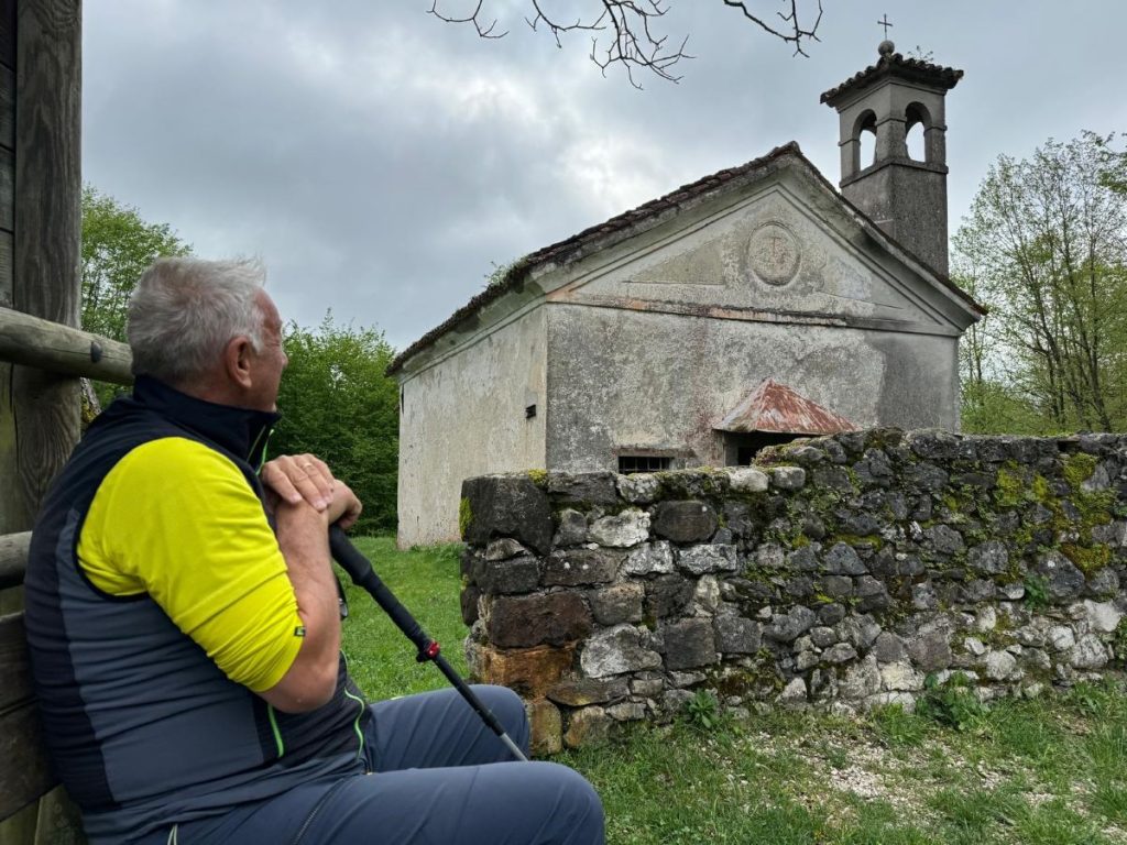Sosta e meditazione lungo il cammino
