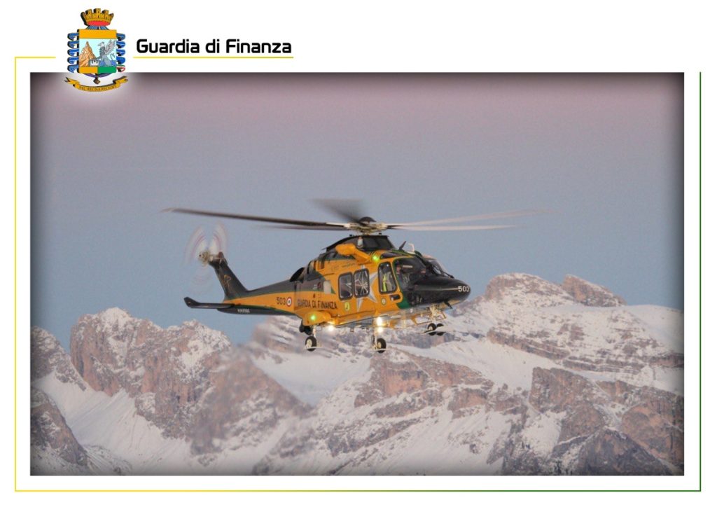 Un elicottero del SAGF @ FB Guardia di Finanza