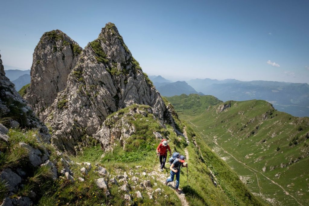 Verso il Monte Cadria. Foto Daniele Lira
