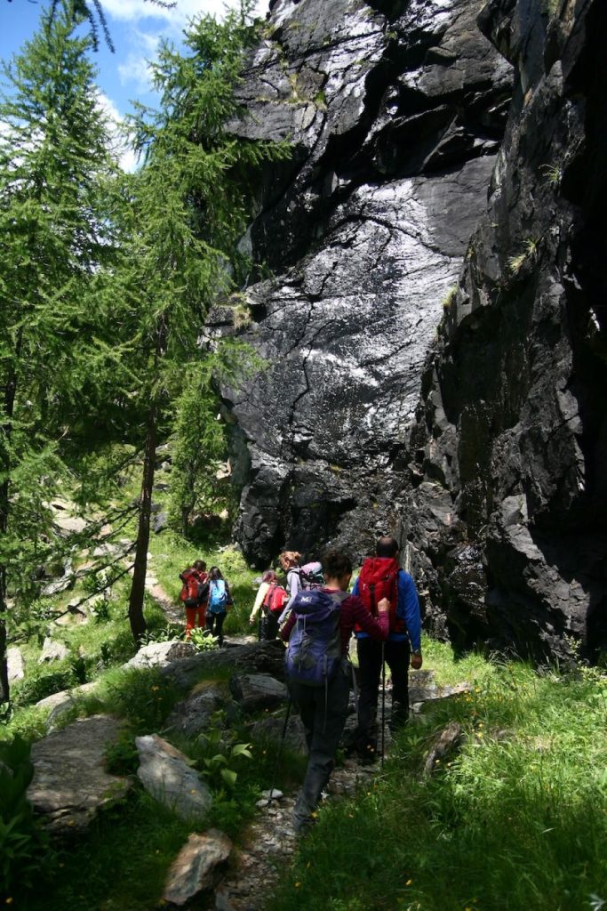 Yoga Trekking verso Cime Bianche @Marzia Mosca