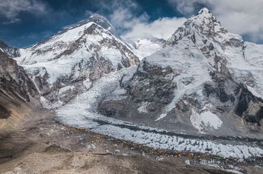 Everest, versante sud. @ANSA