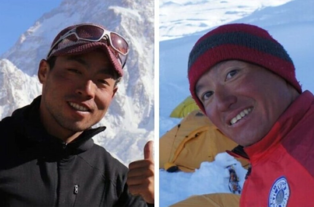 Atushi Tagughi e Ryuseki Hiraoka, i due alpinisti giapponesi caduti sullo Spantik