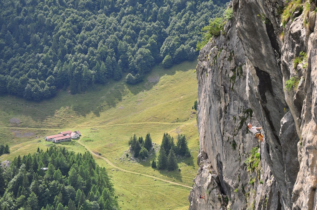 Gli splendidi scenari di Arrampicarnia
