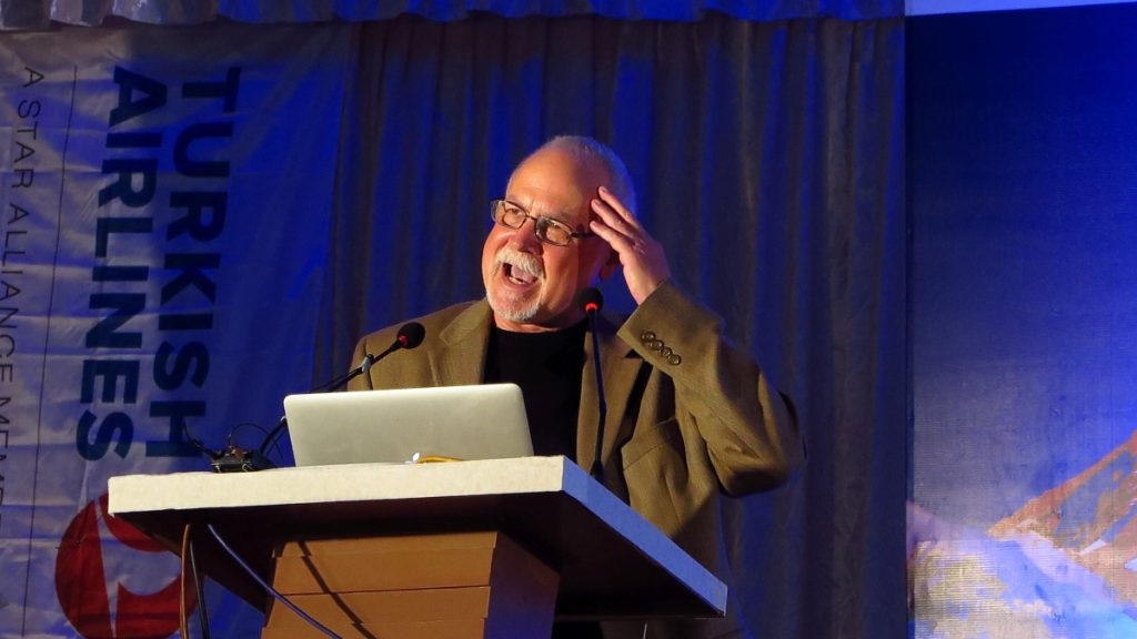 Alan Arnette, foto di Stefano Ardito