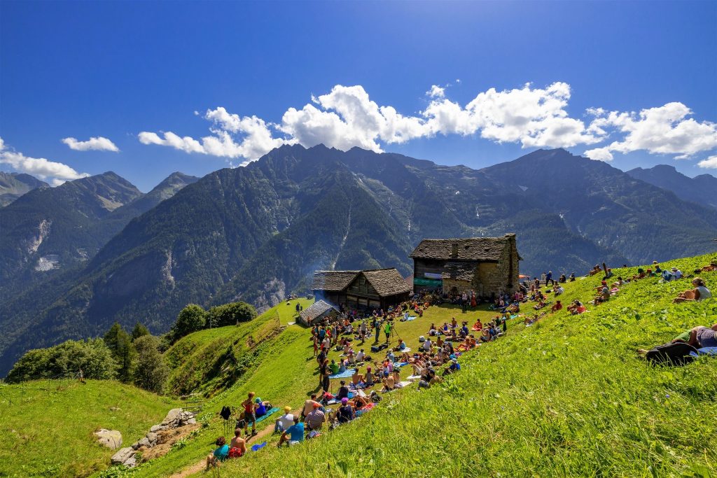 Da una delle passsate edizioni di Musica in quota