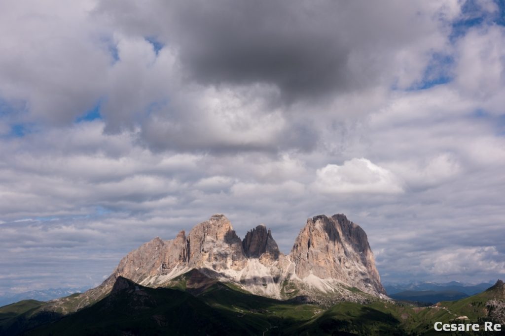 Il Gruppo del Sassolungovisto dall
