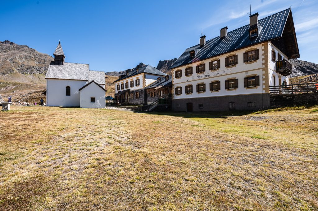 Il rifugio Monteneve. FB Landesmuseum Bergbau, Museo provinciale Miniere