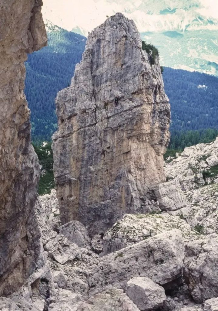 La Torre Trephor prima del crollo