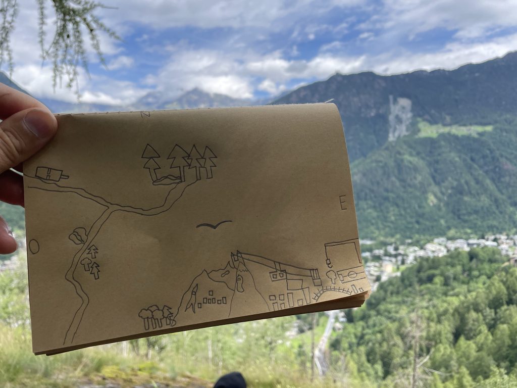 La mappa del racconto. Ph Michele Comi