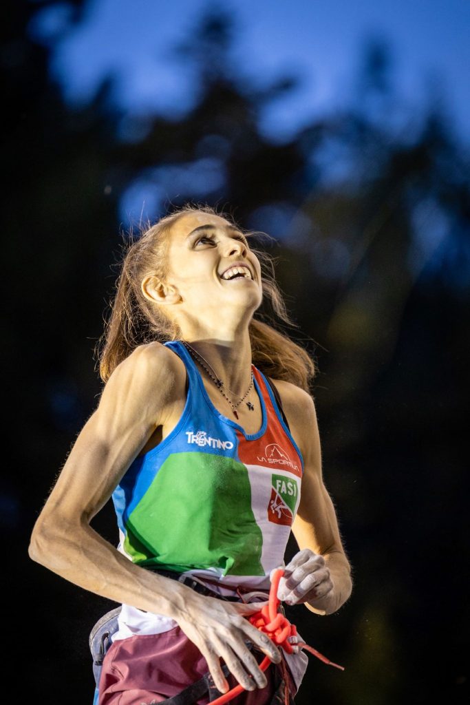 Laura Rogora. Foto International Federation of Sport Climbing