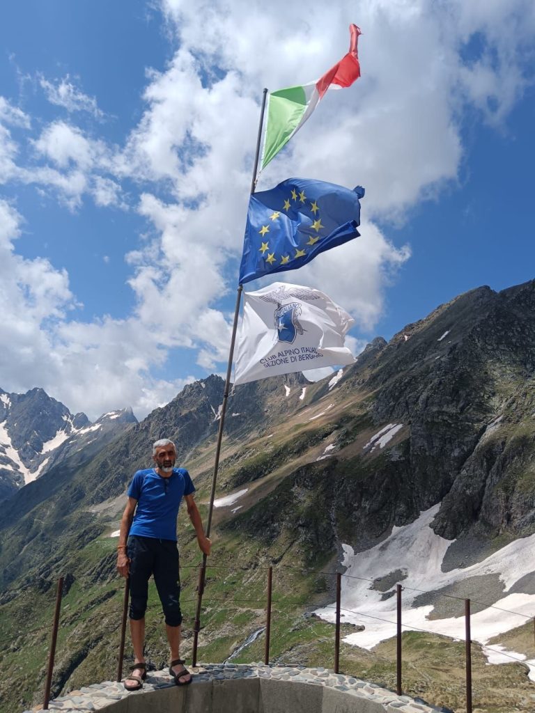 Marco Brignoli, il rifugista del Brunone