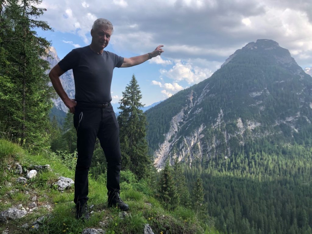 Michele Da Pozzo, direttore del Parco delle Dolomiti d