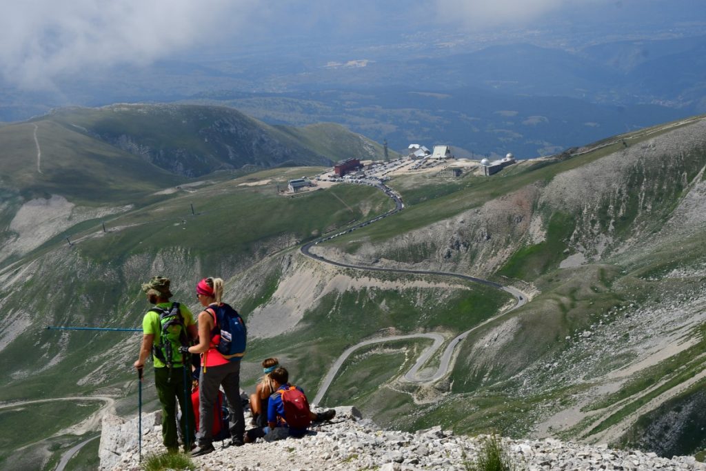Monte Aquila, la vetta, foto Stefano Ardito