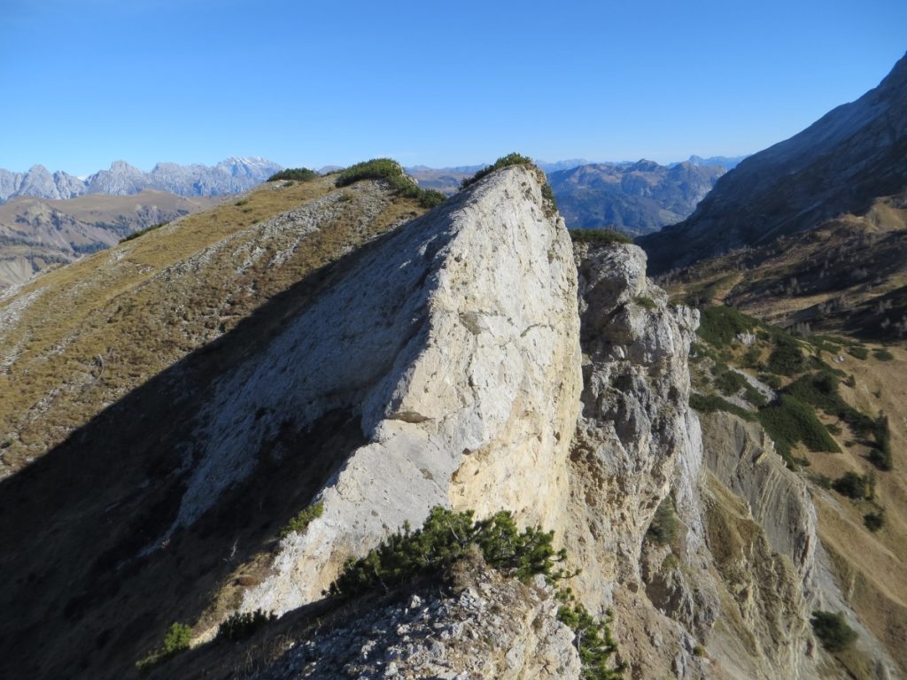 Nei pressi della cresta del Monte Forada. Foto Ivan Ursella