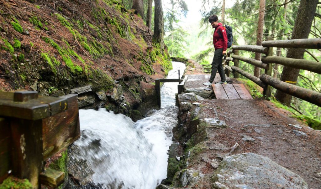 Camminando lungo il Bergwaal. Foto Stefano Ardito_