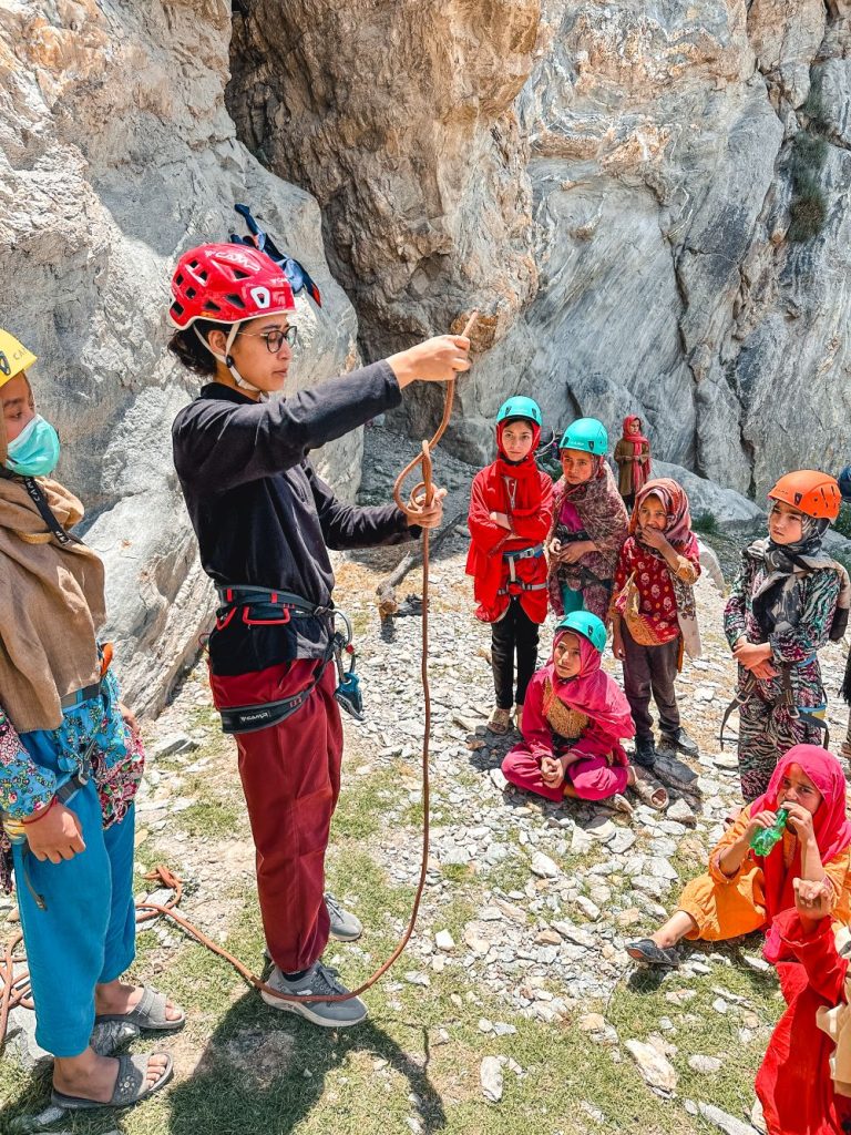 Scuola di arrampicata per i ragazzi del Pakistan @ Tamara Lunger
