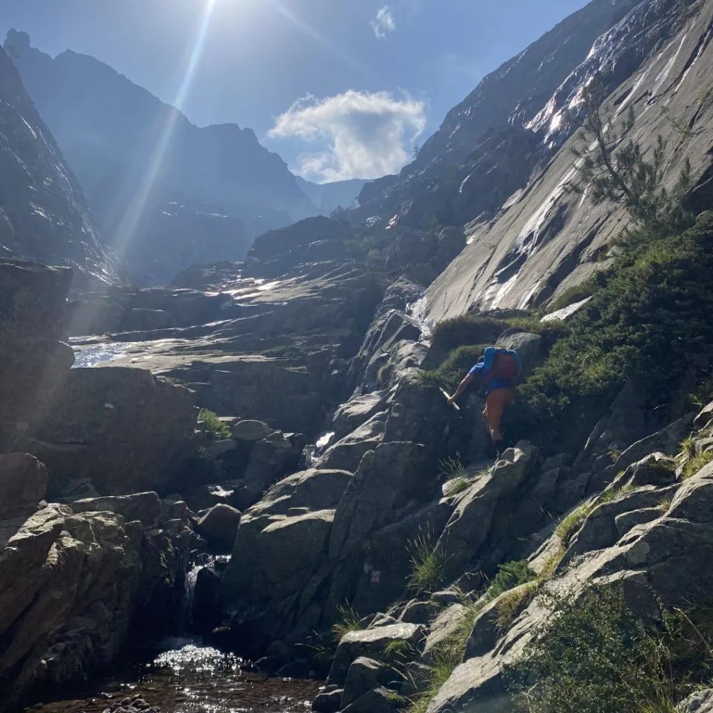 Un tratto tecnico dopo Carrozzu. Foto Matteo Colizzi