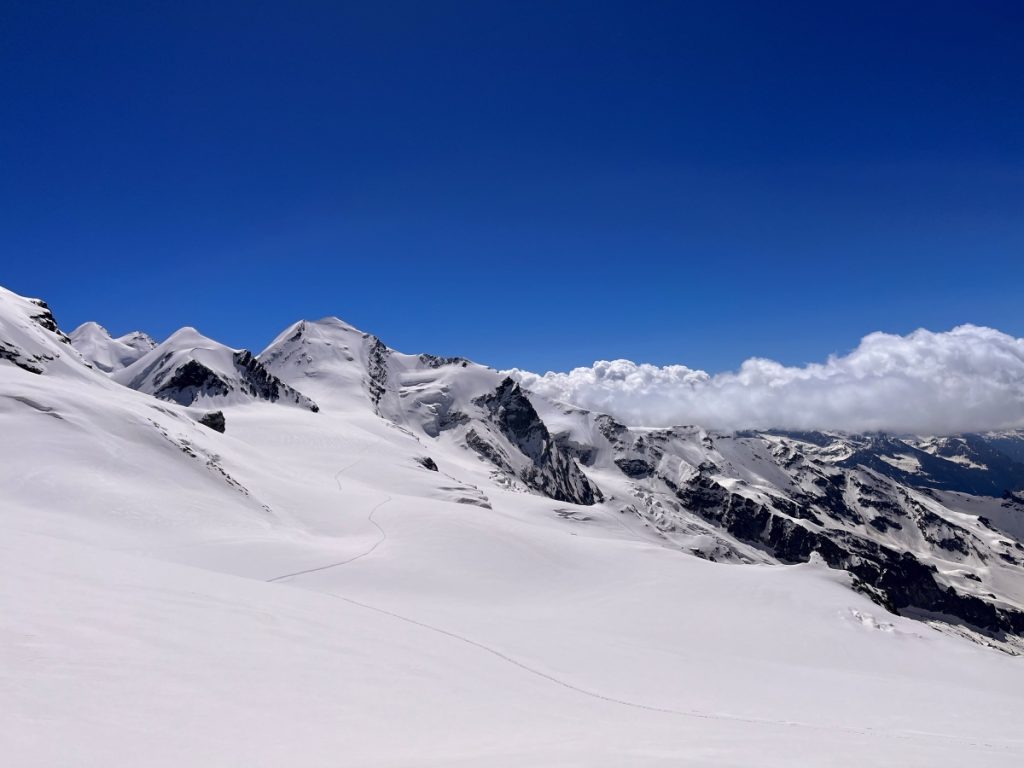 Verso la Ovest del Castore. Foto Deborah Bionaz
