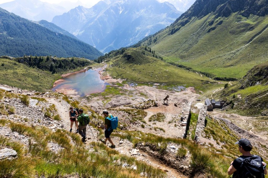 Verso la zona mineraria. FB LMB Schneeberg MPM Monteneve