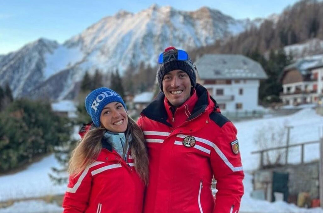 Elisa Arlian e Jean Daniel Pession, i due giovani atleti caduti sullo Zerbion