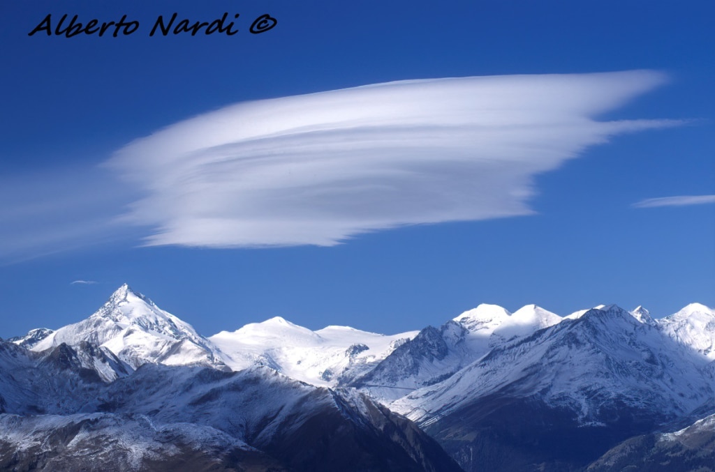 Grossglockner, la cima e il ghiacciaio. Foto Alberto Nardi