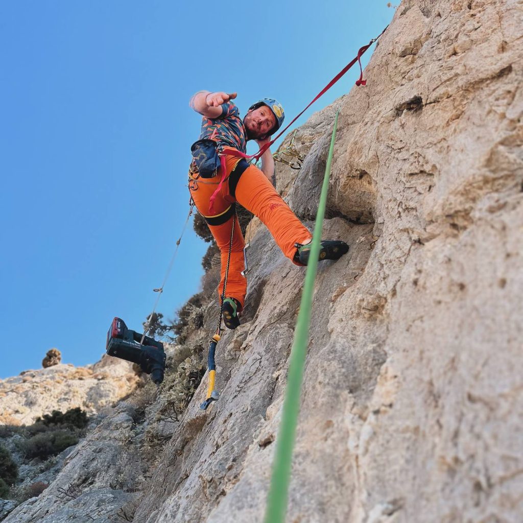 Andrea Lanfri a Kalymnos