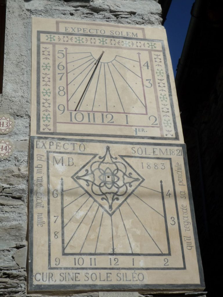 Bellino, le meridiane. Foto Lorenzo Volpe