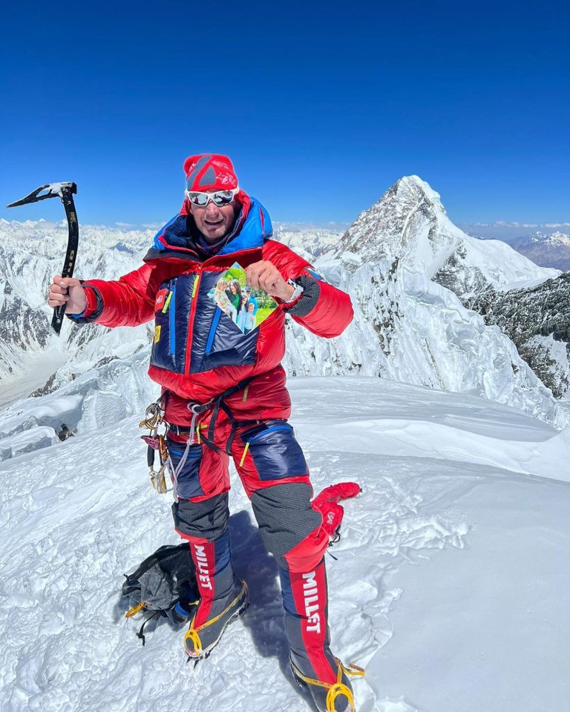 Camandona sul Broad Peak nel 2022