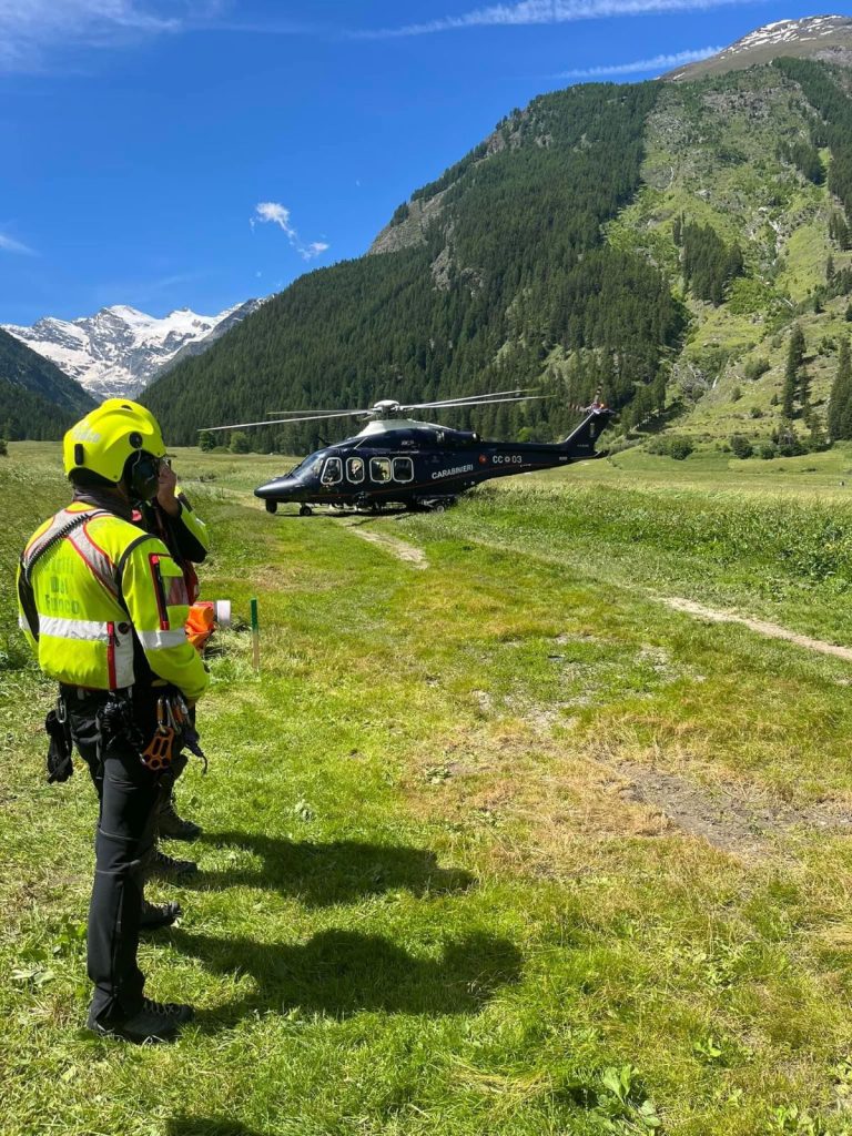 Elicotteri impiegati solo per il soccorso le evacuazioni
