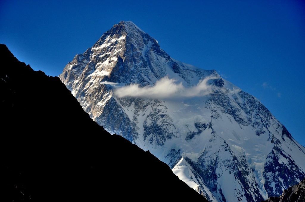Il K2 da Concordia, foto Stefano Ardito