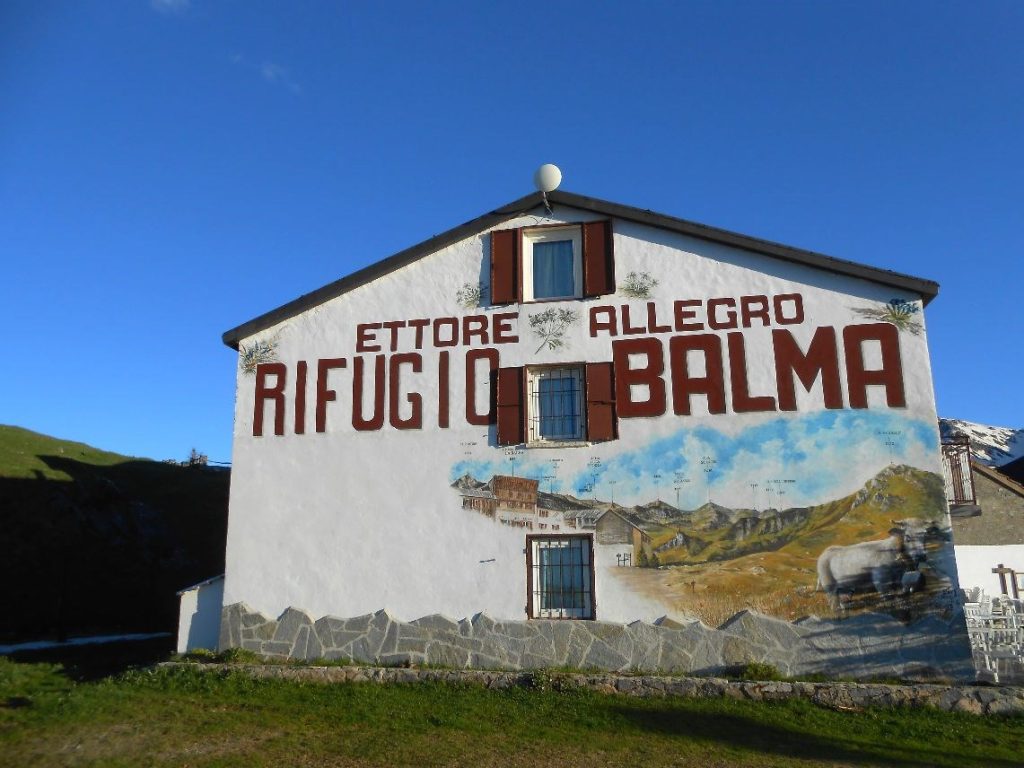 Il Rifugio Balma. Foto Lorenzo Volpe
