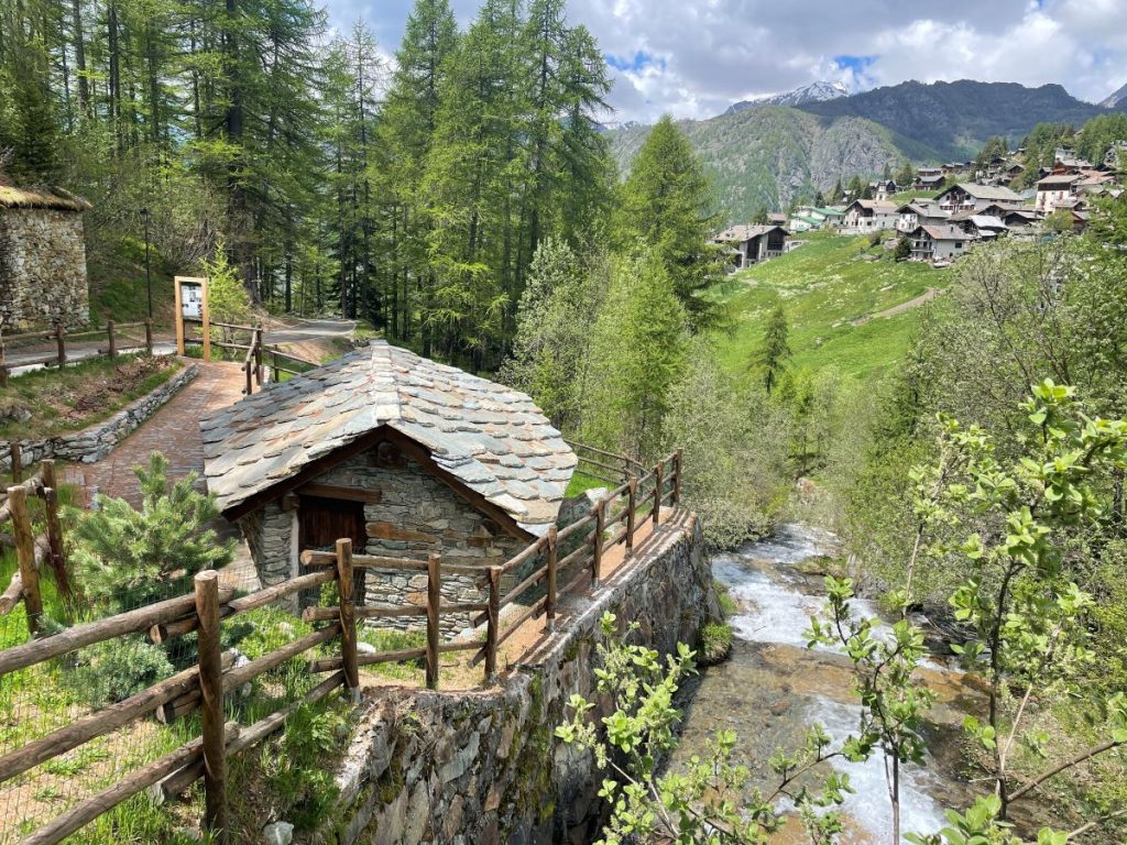 Il mulino di Chamois. Foto Laura Machet