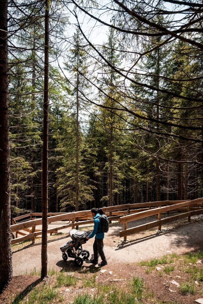 Il sentiero per il Lago Nambino a Madonna di Campiglio