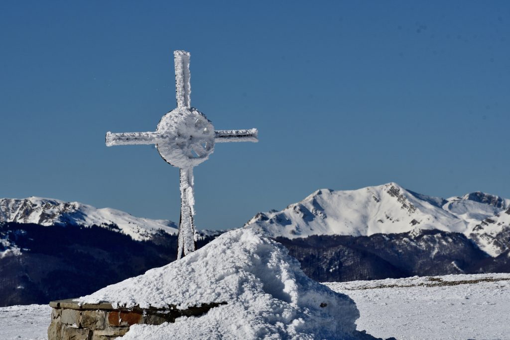 Inverno al Passo della Croce Arcana, foto SA