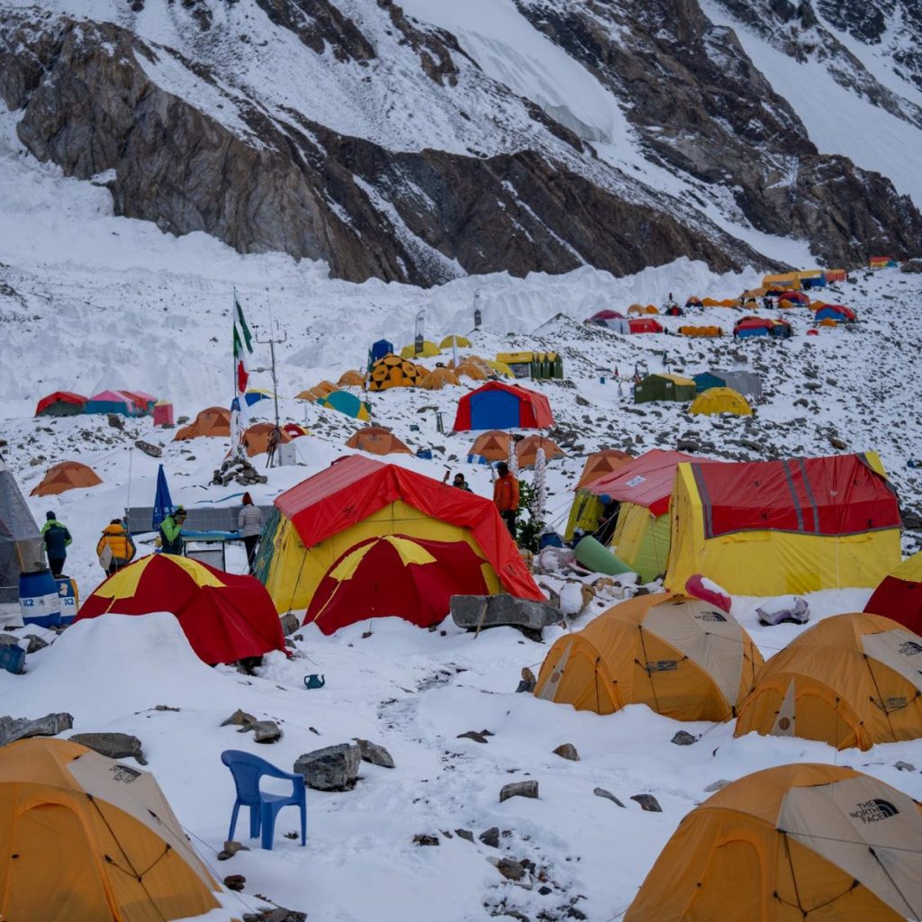 K2 Base Camp. Foto FB Marco Majori