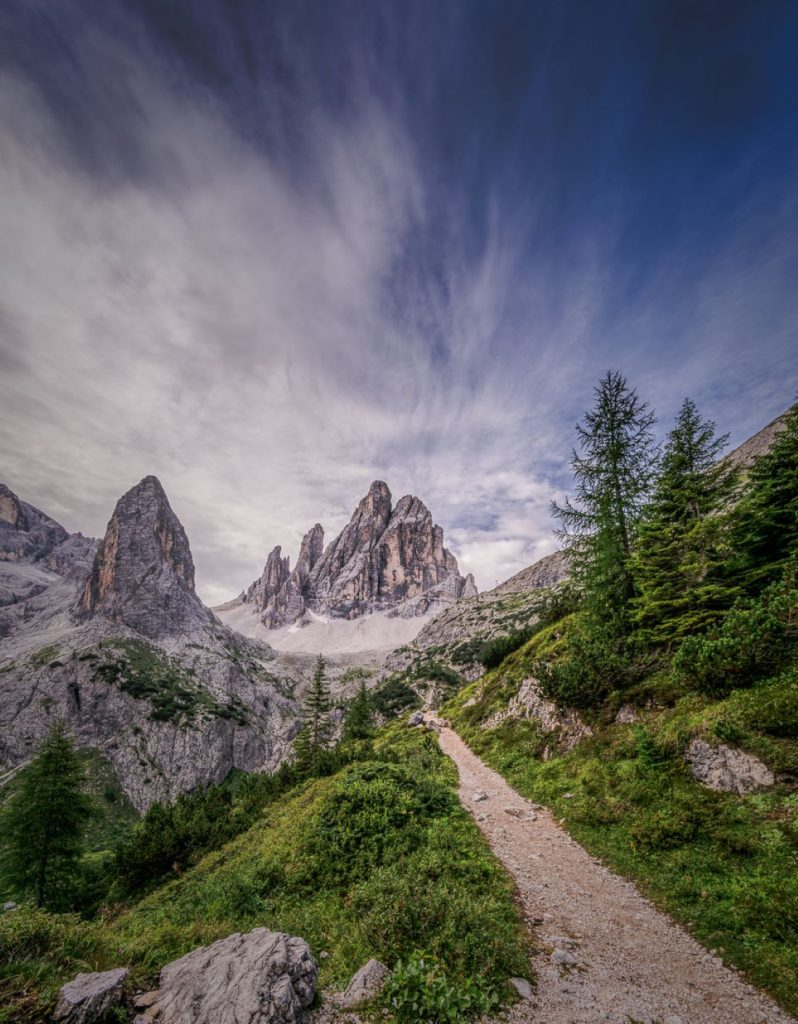 La Croda dei Toni. Foto Luigi Tassi